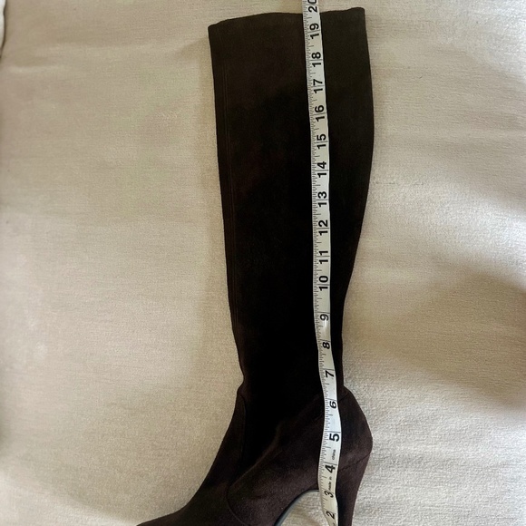 Stuart Weitzman 110 mm stiletto suede boot - Picture 6 of 12